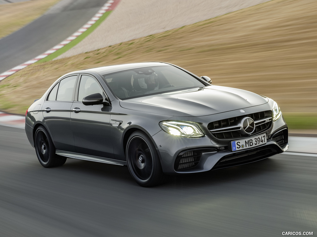 2018 Mercedes-AMG E63 S 4MATIC+ - Front Three-Quarter