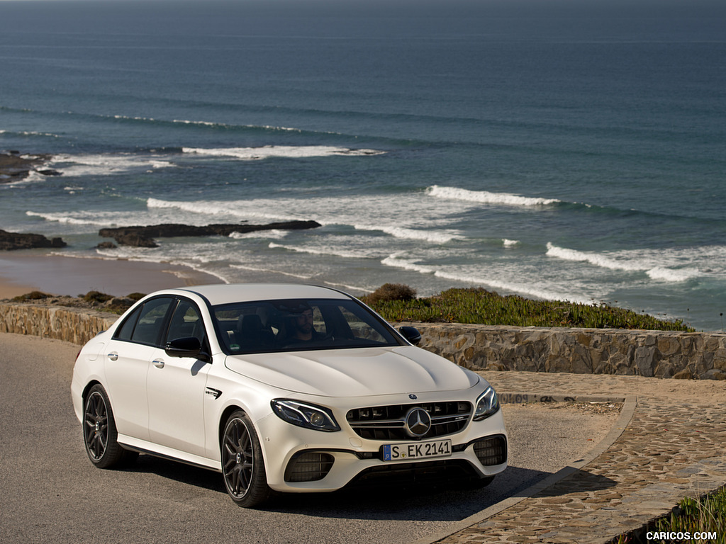 2018 Mercedes-AMG E63 S 4MATIC+ - Front Three-Quarter