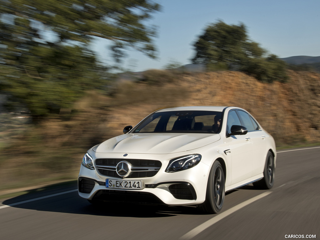 2018 Mercedes-AMG E63 S 4MATIC+ - Front Three-Quarter