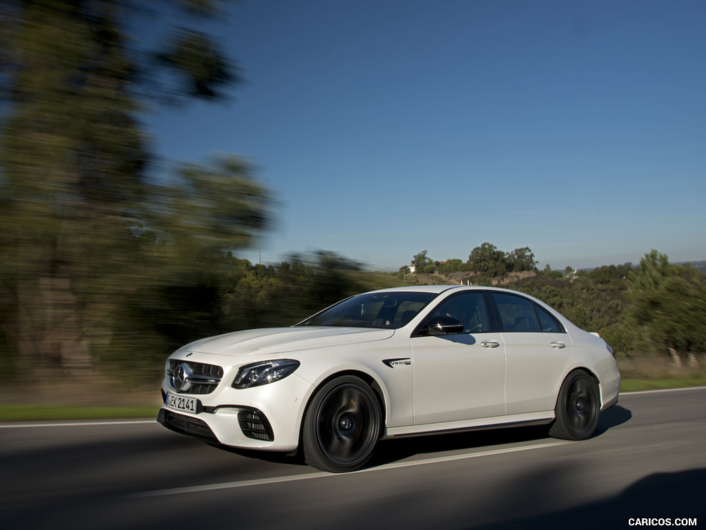 2018 Mercedes-AMG E63 S 4MATIC+ - Front Three-Quarter