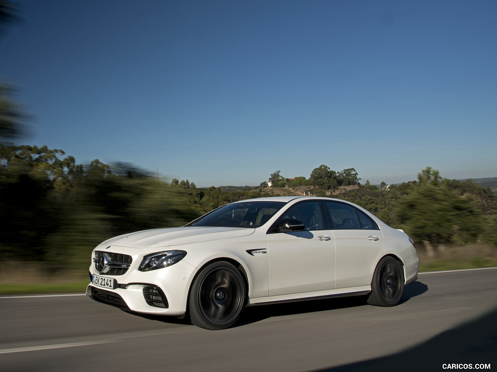 2018 Mercedes-AMG E63 S 4MATIC+ - Front Three-Quarter