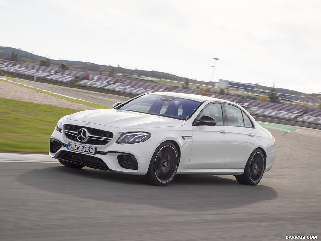 2018 Mercedes-AMG E63 S 4MATIC+ - Front Three-Quarter