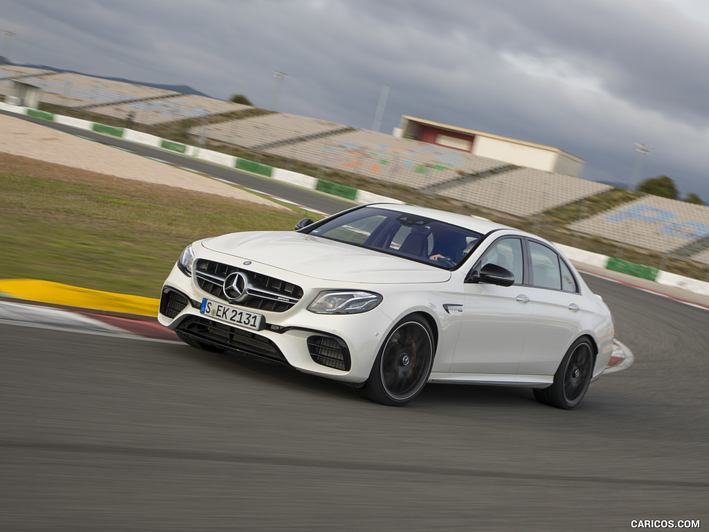 2018 Mercedes-AMG E63 S 4MATIC+ - Front Three-Quarter