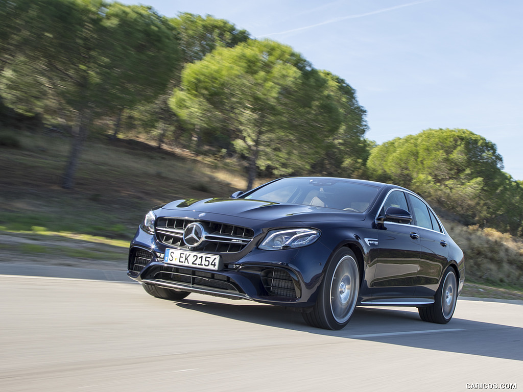 2018 Mercedes-AMG E63 S 4MATIC+ - Front Three-Quarter