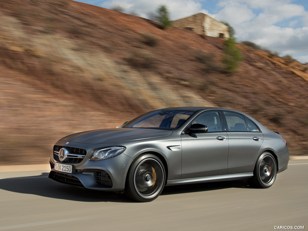 2018 Mercedes-AMG E63 S 4MATIC+ - Front Three-Quarter