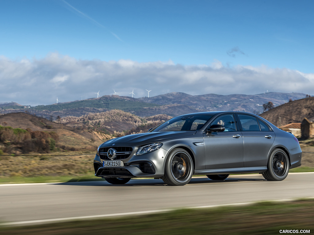 2018 Mercedes-AMG E63 S 4MATIC+ - Front Three-Quarter