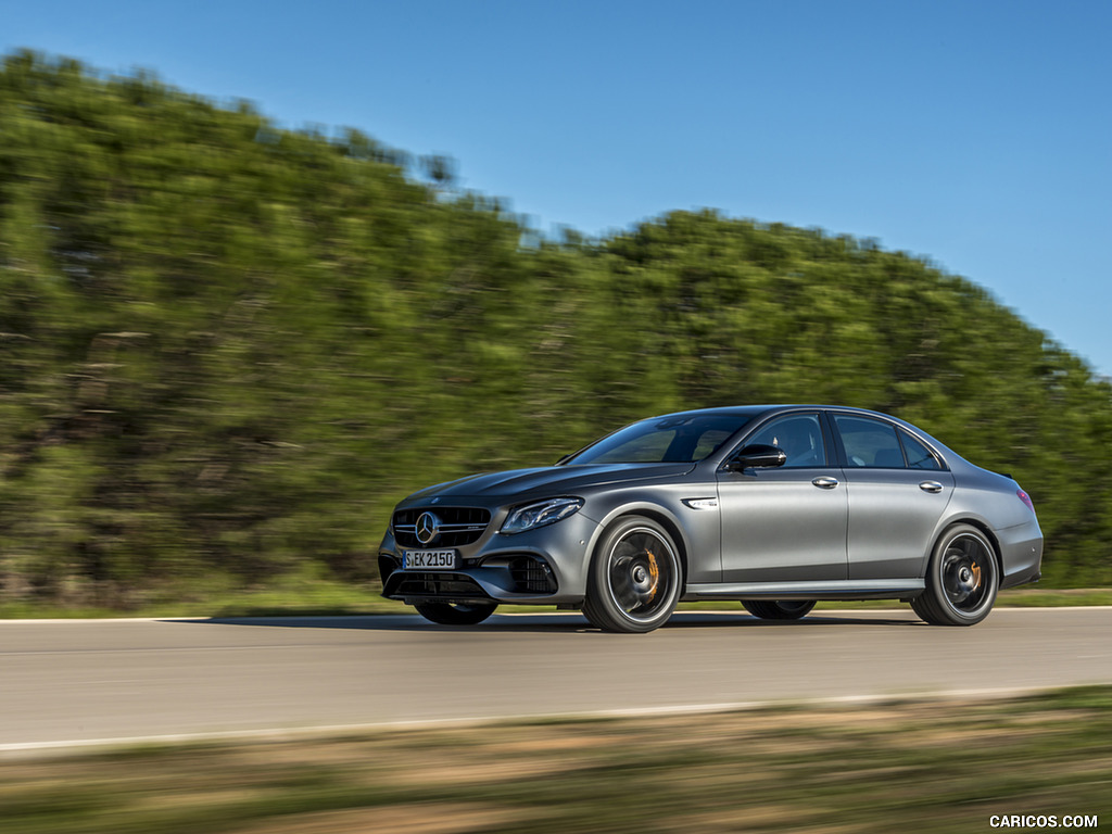 2018 Mercedes-AMG E63 S 4MATIC+ - Front Three-Quarter