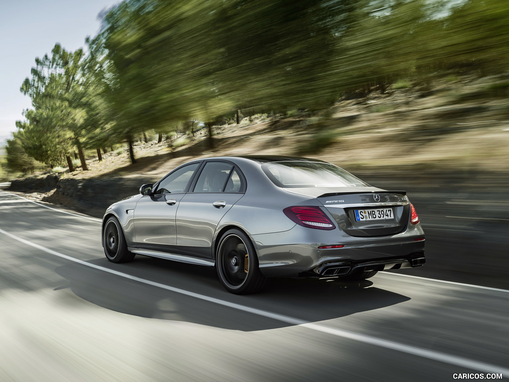 2018 Mercedes-AMG E63 S 4MATIC+ - Rear Three-Quarter