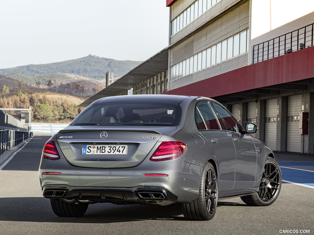 2018 Mercedes-AMG E63 S 4MATIC+ - Rear Three-Quarter