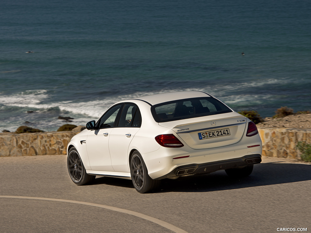 2018 Mercedes-AMG E63 S 4MATIC+ - Rear Three-Quarter