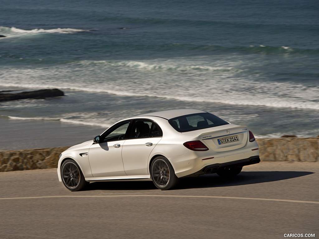 2018 Mercedes-AMG E63 S 4MATIC+ - Rear Three-Quarter