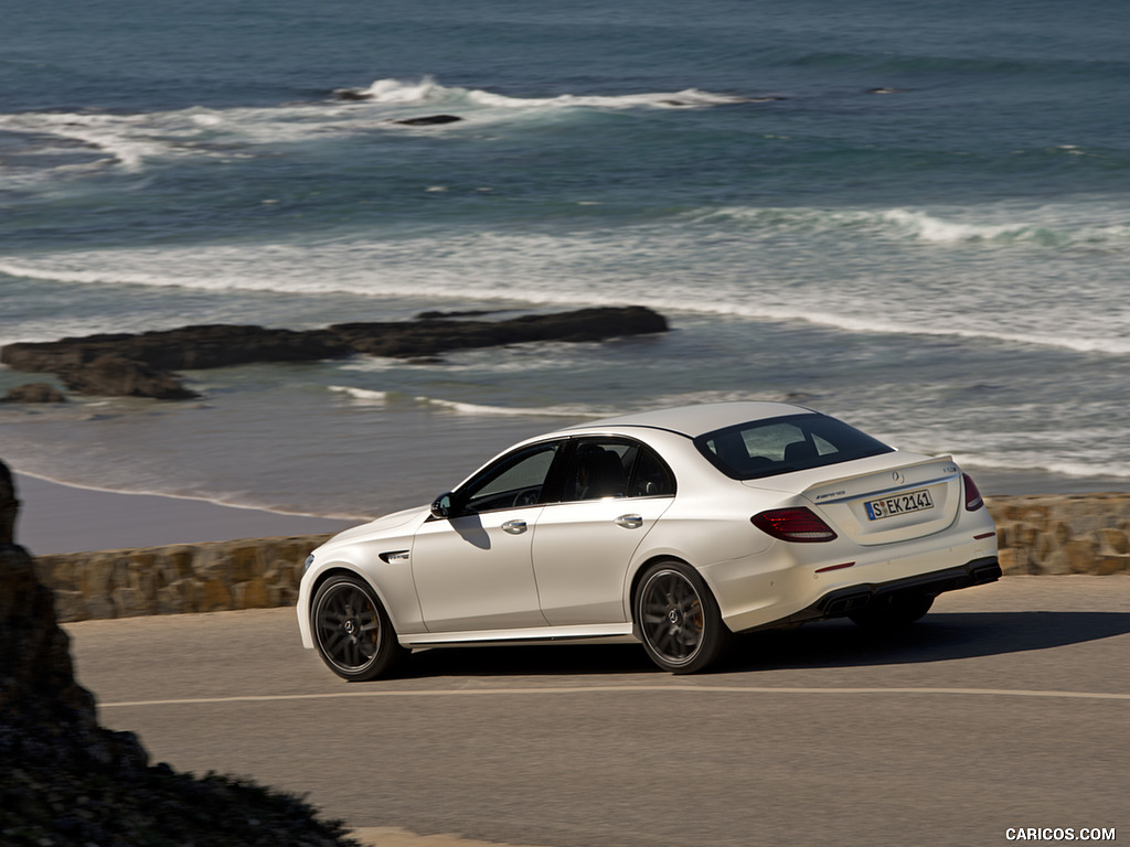 2018 Mercedes-AMG E63 S 4MATIC+ - Rear Three-Quarter