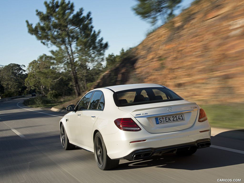 2018 Mercedes-AMG E63 S 4MATIC+ - Rear Three-Quarter