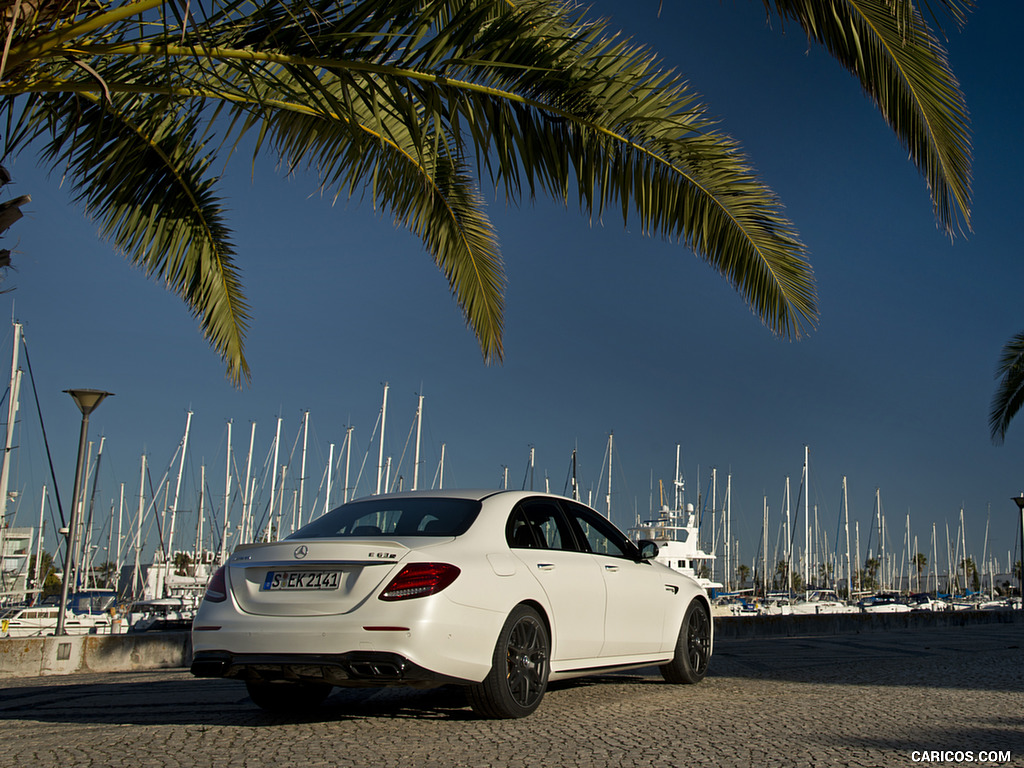 2018 Mercedes-AMG E63 S 4MATIC+ - Rear Three-Quarter