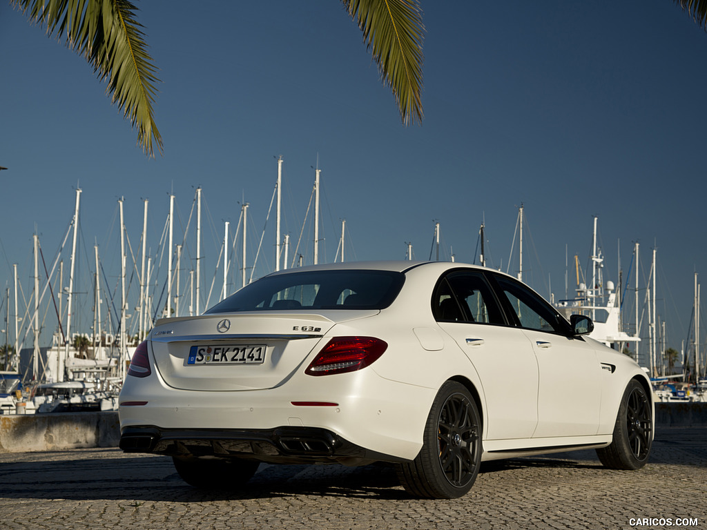 2018 Mercedes-AMG E63 S 4MATIC+ - Rear Three-Quarter