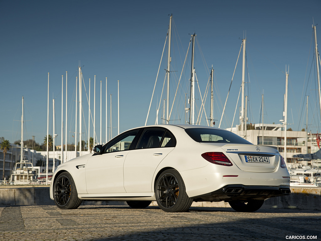 2018 Mercedes-AMG E63 S 4MATIC+ - Rear Three-Quarter