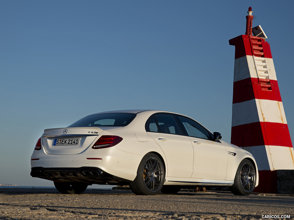 2018 Mercedes-AMG E63 S 4MATIC+ - Rear Three-Quarter