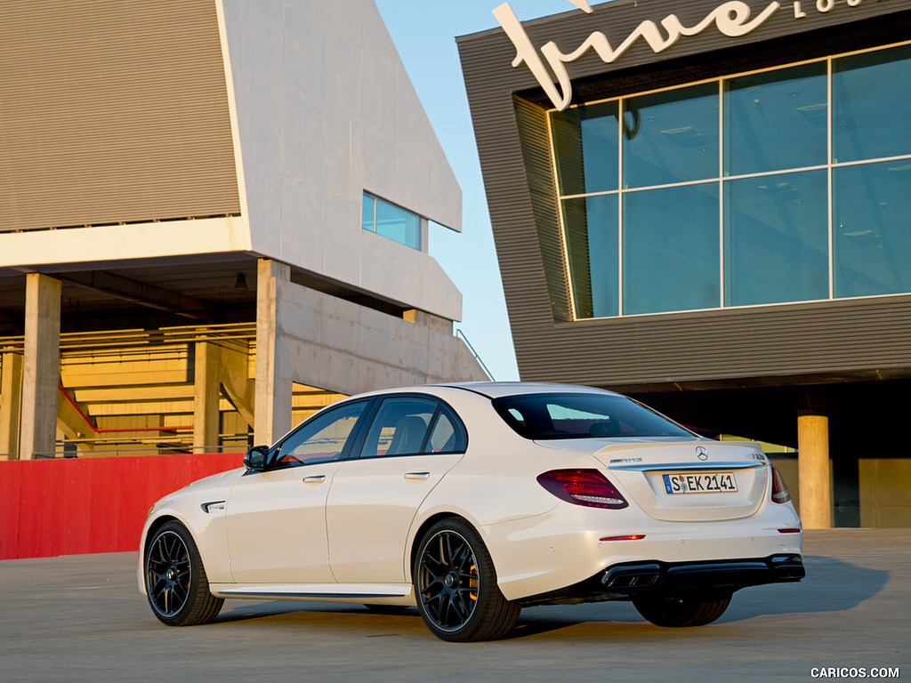 2018 Mercedes-AMG E63 S 4MATIC+ - Rear Three-Quarter