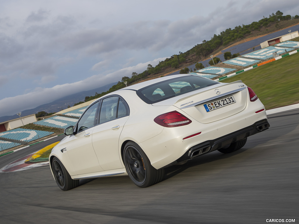 2018 Mercedes-AMG E63 S 4MATIC+ - Rear Three-Quarter