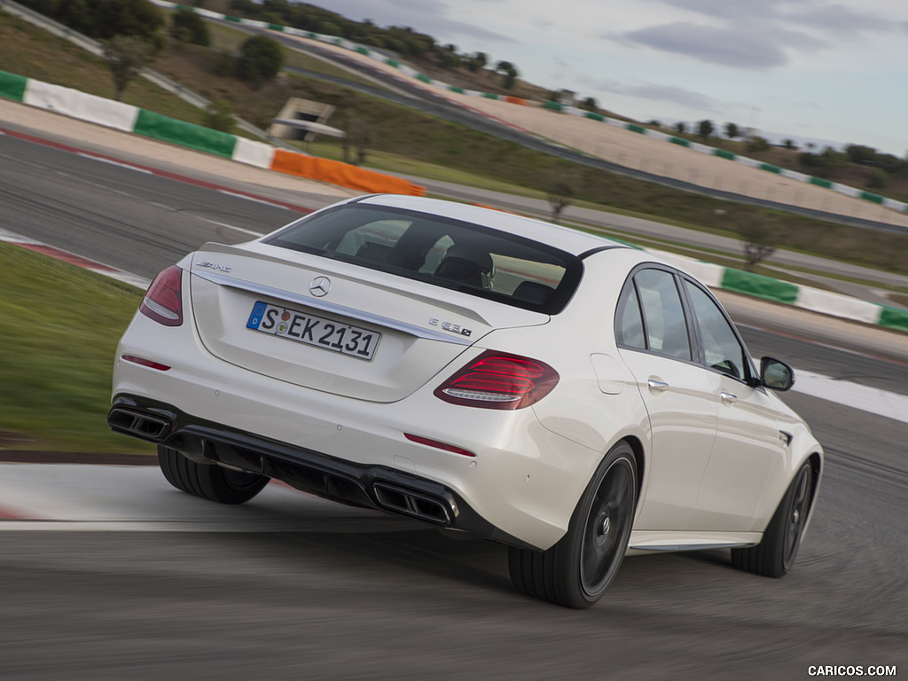 2018 Mercedes-AMG E63 S 4MATIC+ - Rear Three-Quarter