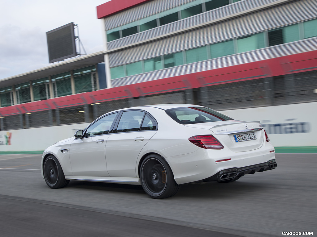 2018 Mercedes-AMG E63 S 4MATIC+ - Rear Three-Quarter