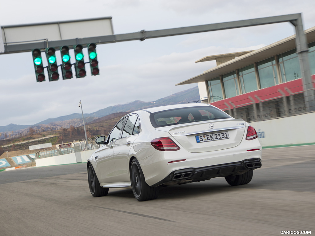 2018 Mercedes-AMG E63 S 4MATIC+ - Rear Three-Quarter