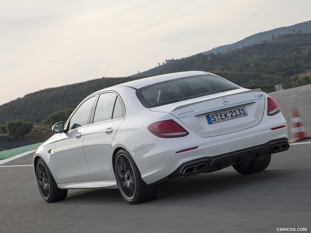 2018 Mercedes-AMG E63 S 4MATIC+ - Rear Three-Quarter