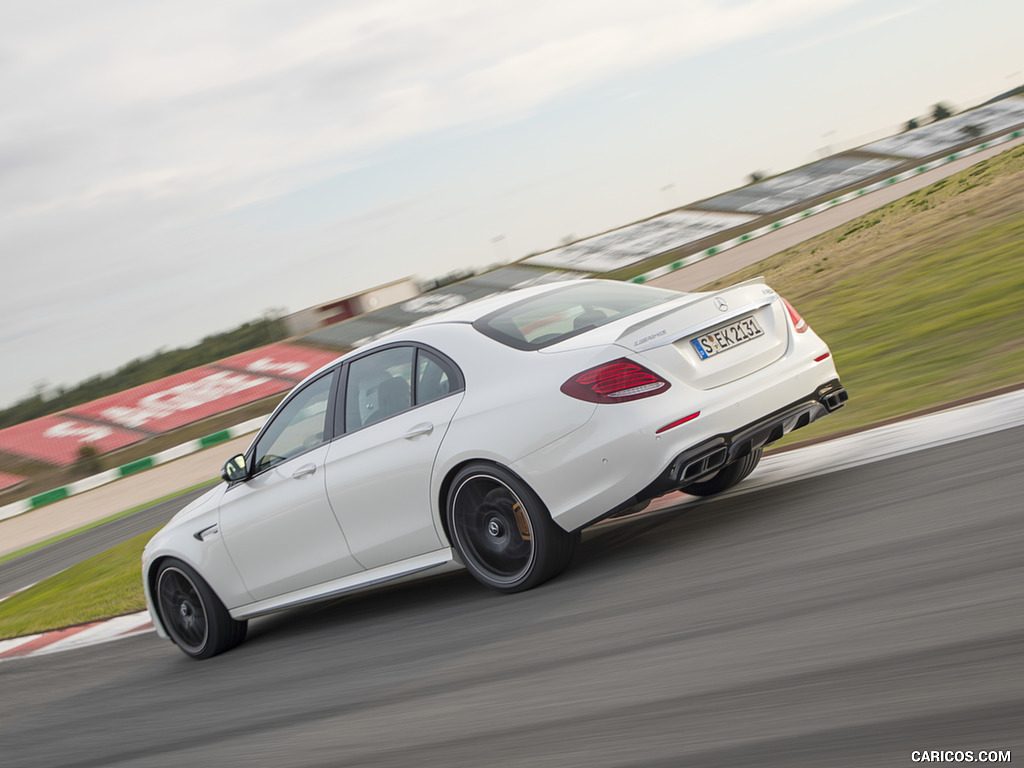 2018 Mercedes-AMG E63 S 4MATIC+ - Rear Three-Quarter