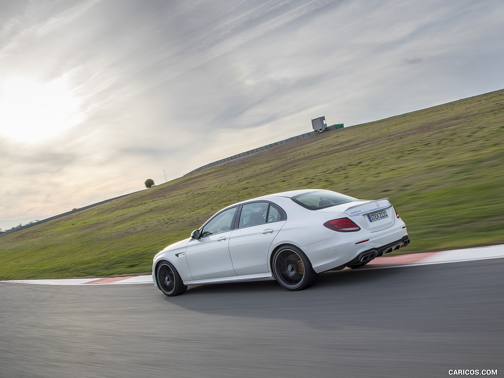 2018 Mercedes-AMG E63 S 4MATIC+ - Rear Three-Quarter