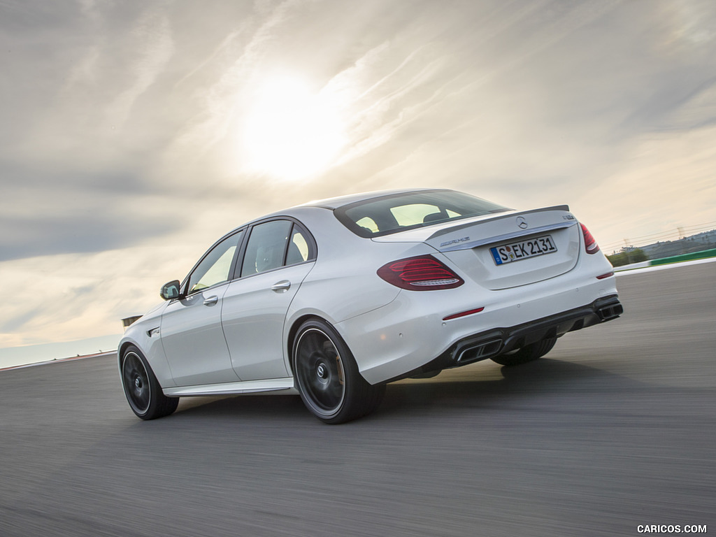 2018 Mercedes-AMG E63 S 4MATIC+ - Rear Three-Quarter