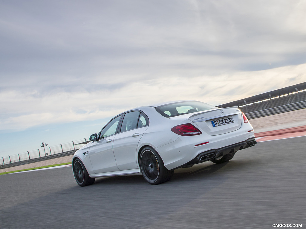 2018 Mercedes-AMG E63 S 4MATIC+ - Rear Three-Quarter