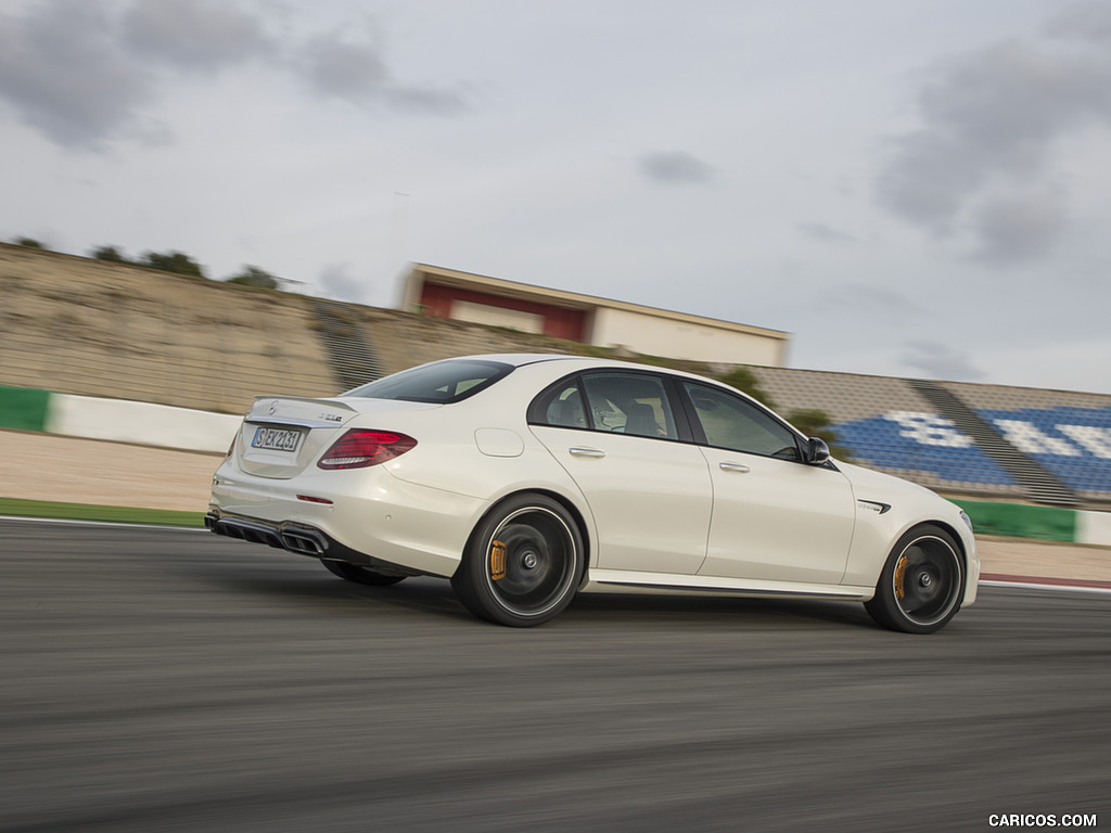 2018 Mercedes-AMG E63 S 4MATIC+ - Rear Three-Quarter