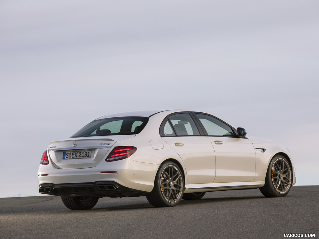 2018 Mercedes-AMG E63 S 4MATIC+ - Rear Three-Quarter