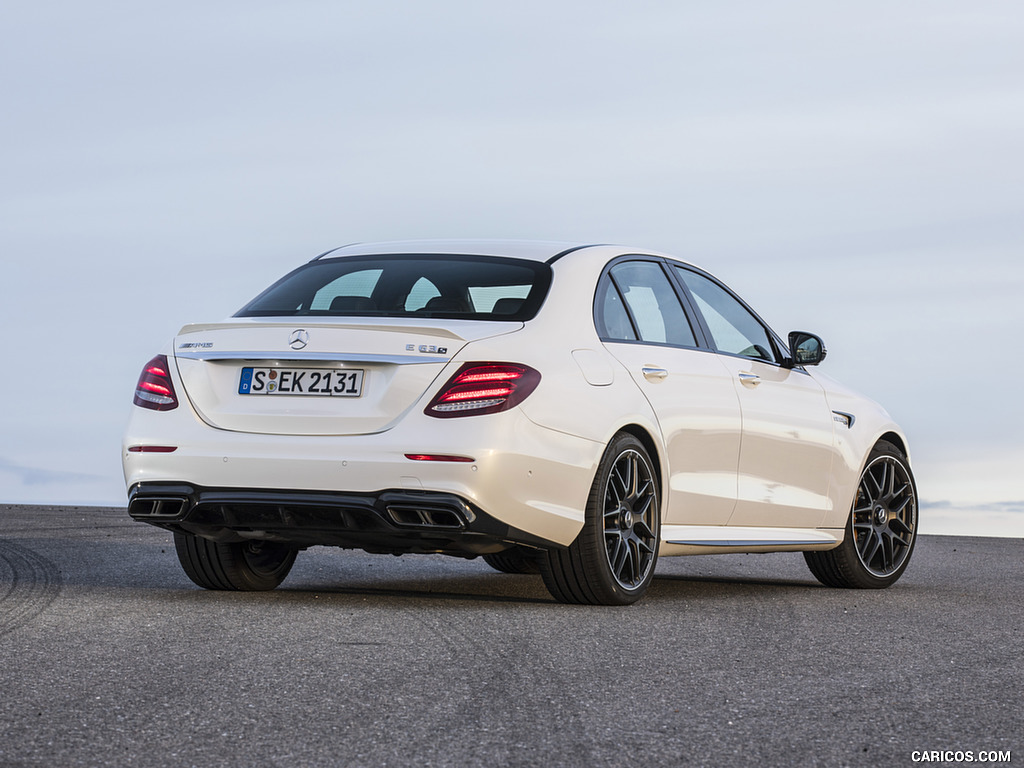 2018 Mercedes-AMG E63 S 4MATIC+ - Rear Three-Quarter