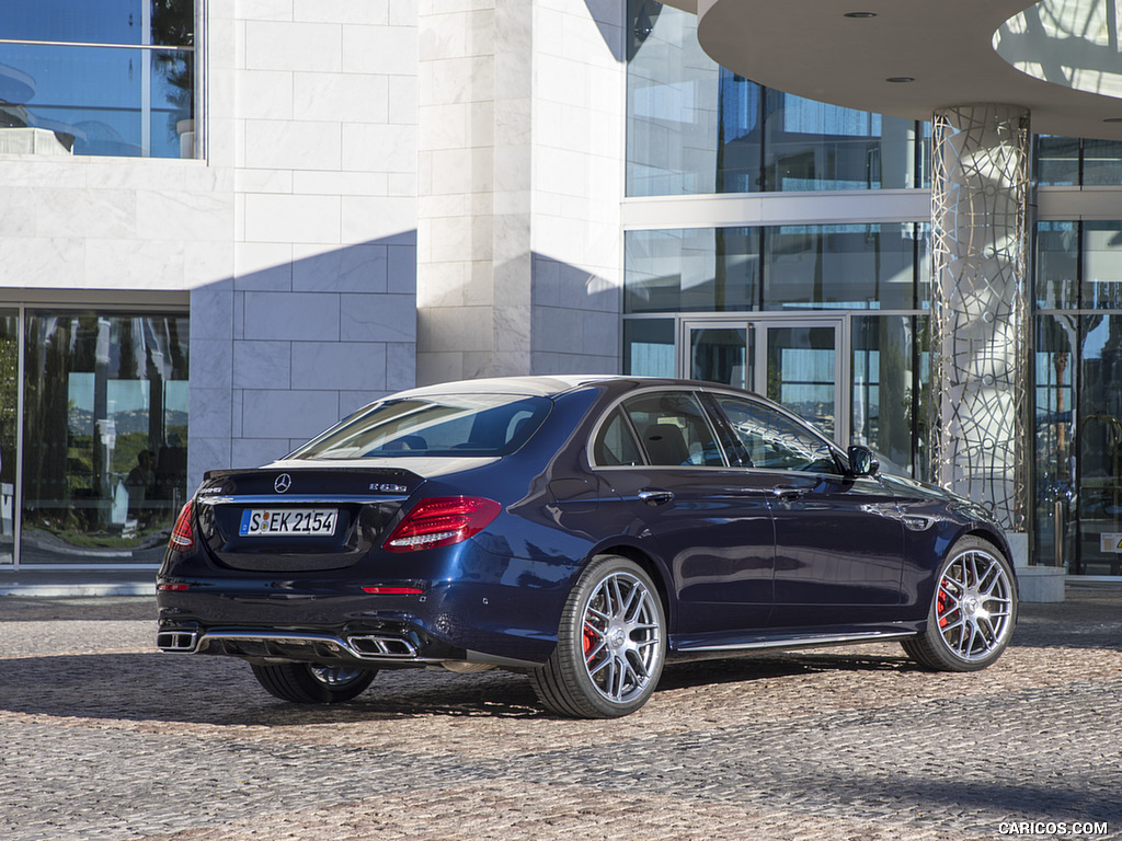 2018 Mercedes-AMG E63 S 4MATIC+ - Rear Three-Quarter