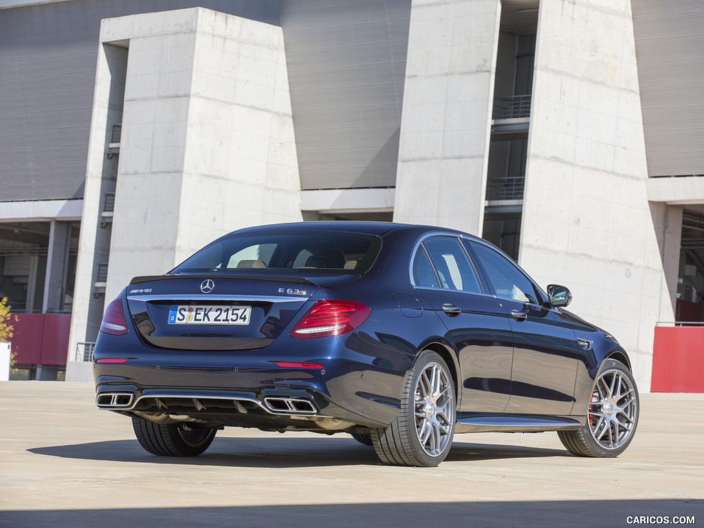 2018 Mercedes-AMG E63 S 4MATIC+ - Rear Three-Quarter