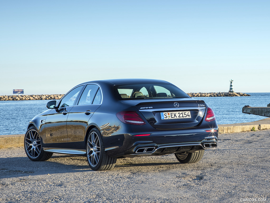 2018 Mercedes-AMG E63 S 4MATIC+ - Rear Three-Quarter