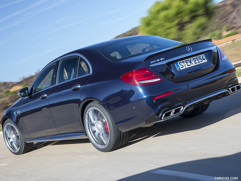 2018 Mercedes-AMG E63 S 4MATIC+ - Rear Three-Quarter