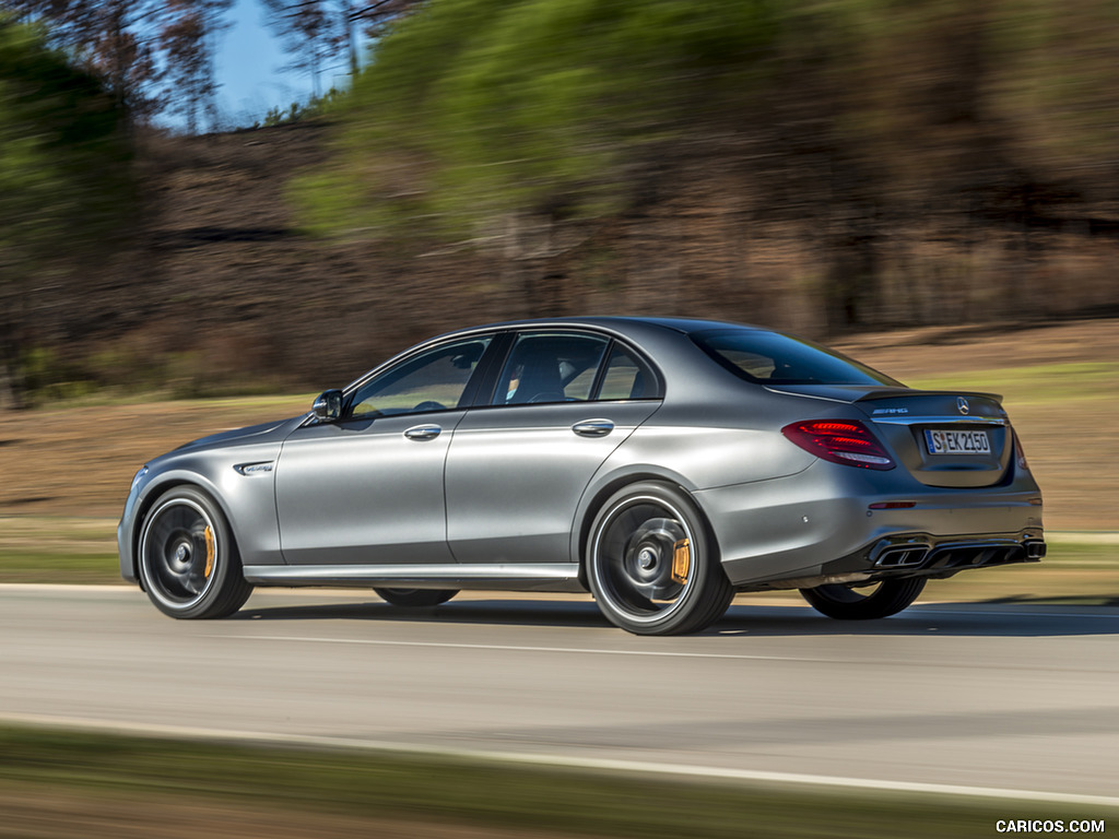 2018 Mercedes-AMG E63 S 4MATIC+ - Rear Three-Quarter