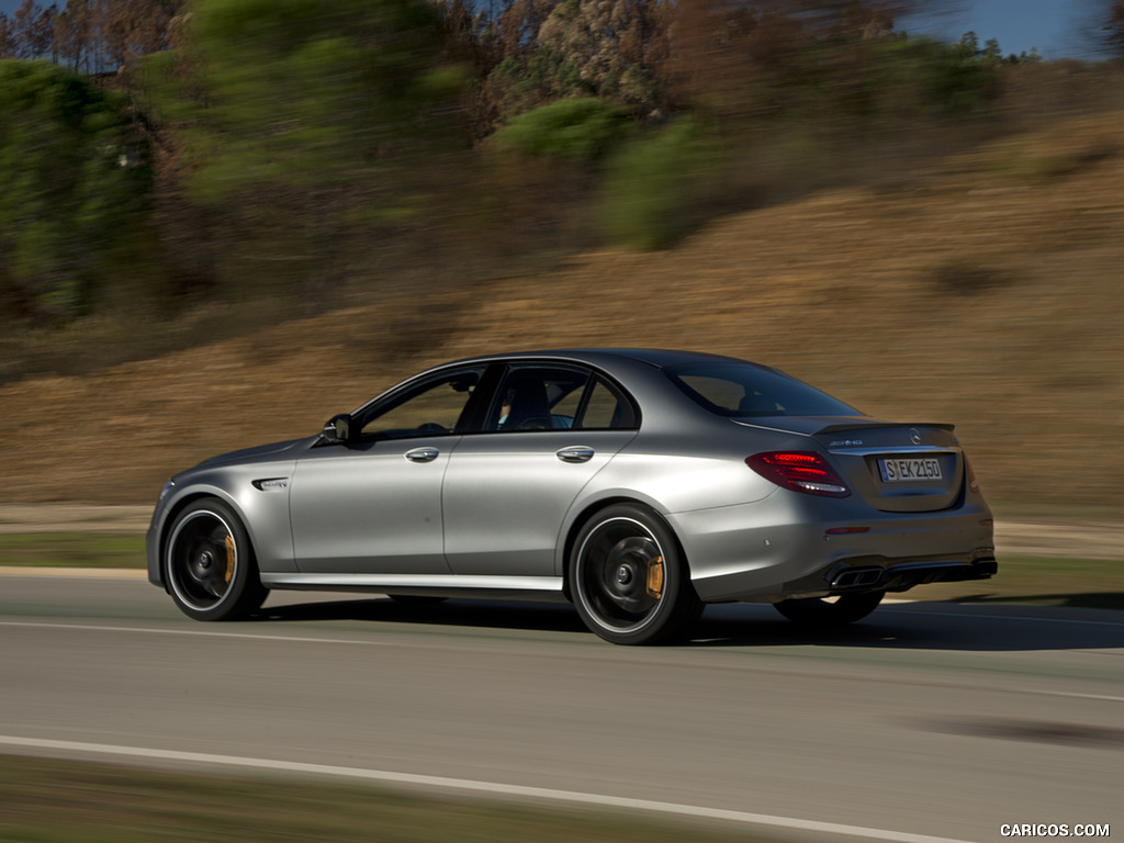 2018 Mercedes-AMG E63 S 4MATIC+ - Rear Three-Quarter