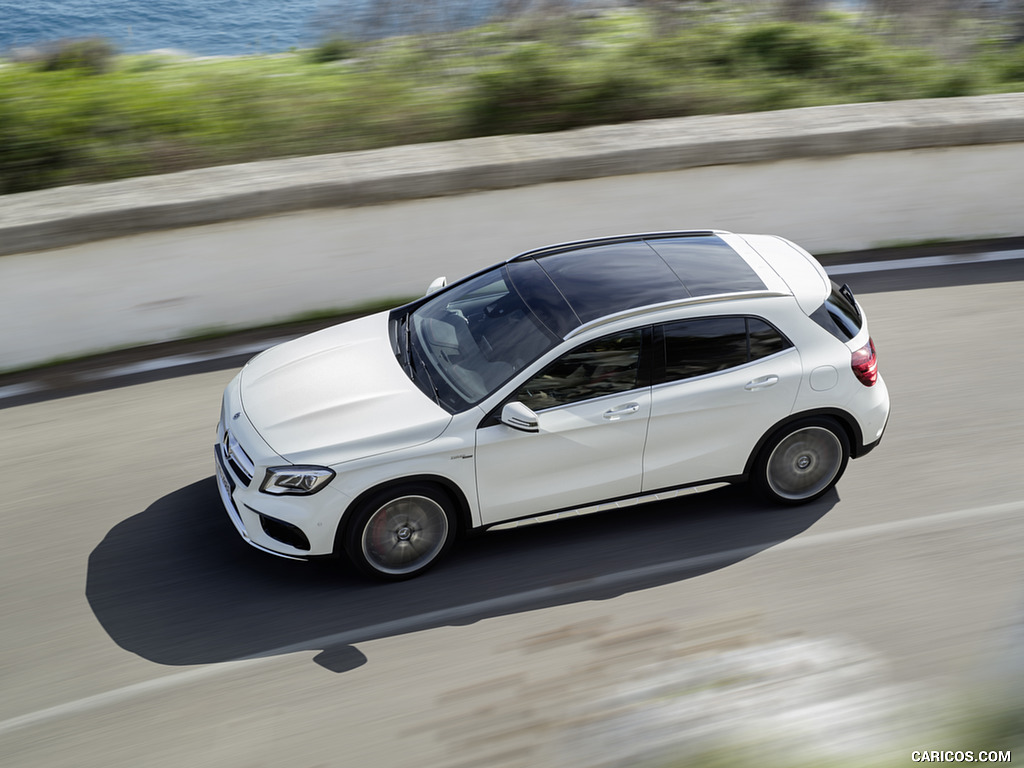 2018 Mercedes-AMG GLA 45 4MATIC (Color: Cirrus White) - Top