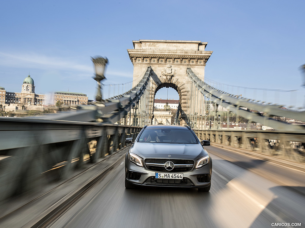 2018 Mercedes-AMG GLA 45 4MATIC (Color: designo Mountain Grey Magno) - Front