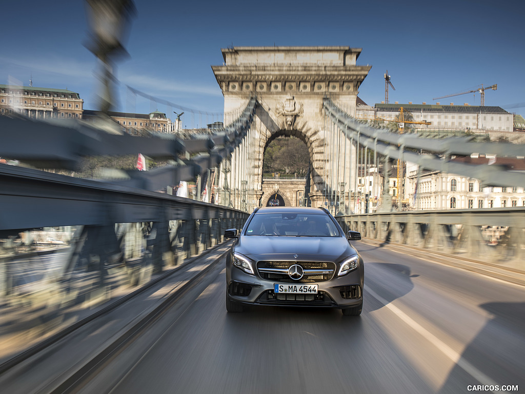 2018 Mercedes-AMG GLA 45 4MATIC (Color: designo Mountain Grey Magno) - Front