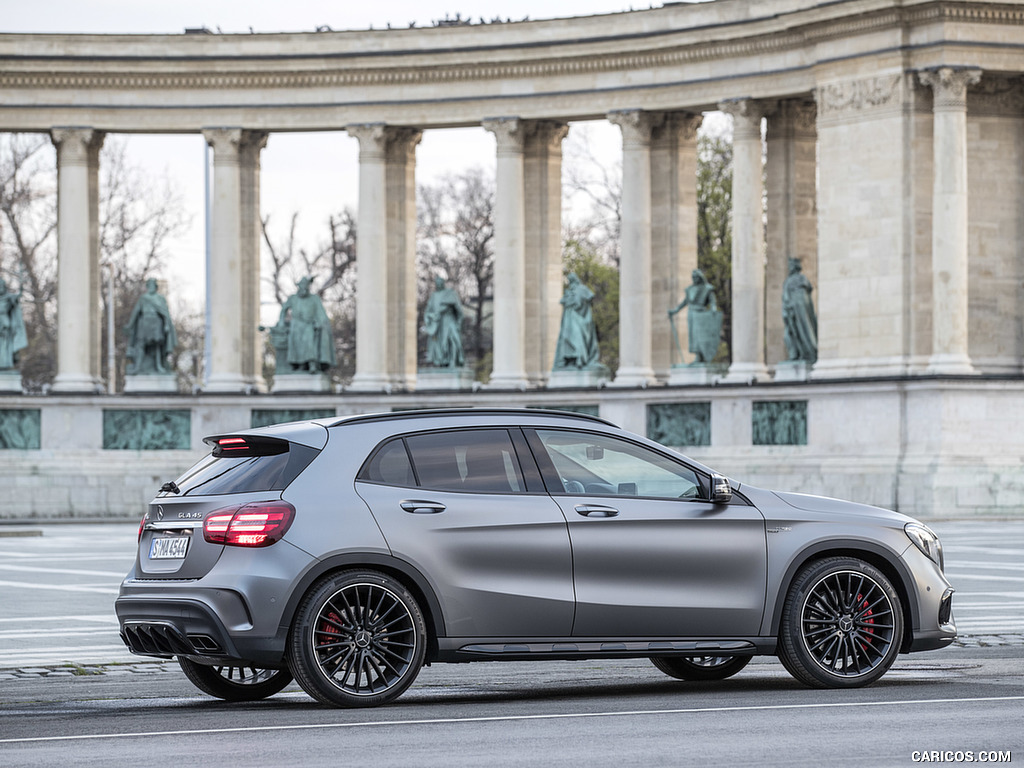 2018 Mercedes-AMG GLA 45 4MATIC (Color: designo Mountain Grey Magno) - Side