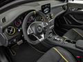 2018 Mercedes-AMG GLA 45 4MATIC Yellow Night Edition (Color: Cosmos Black) - Interior