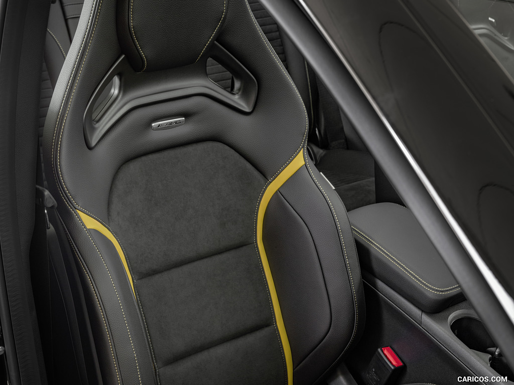 2018 Mercedes-AMG GLA 45 4MATIC Yellow Night Edition (Color: Cosmos Black) - Interior, Front Seats