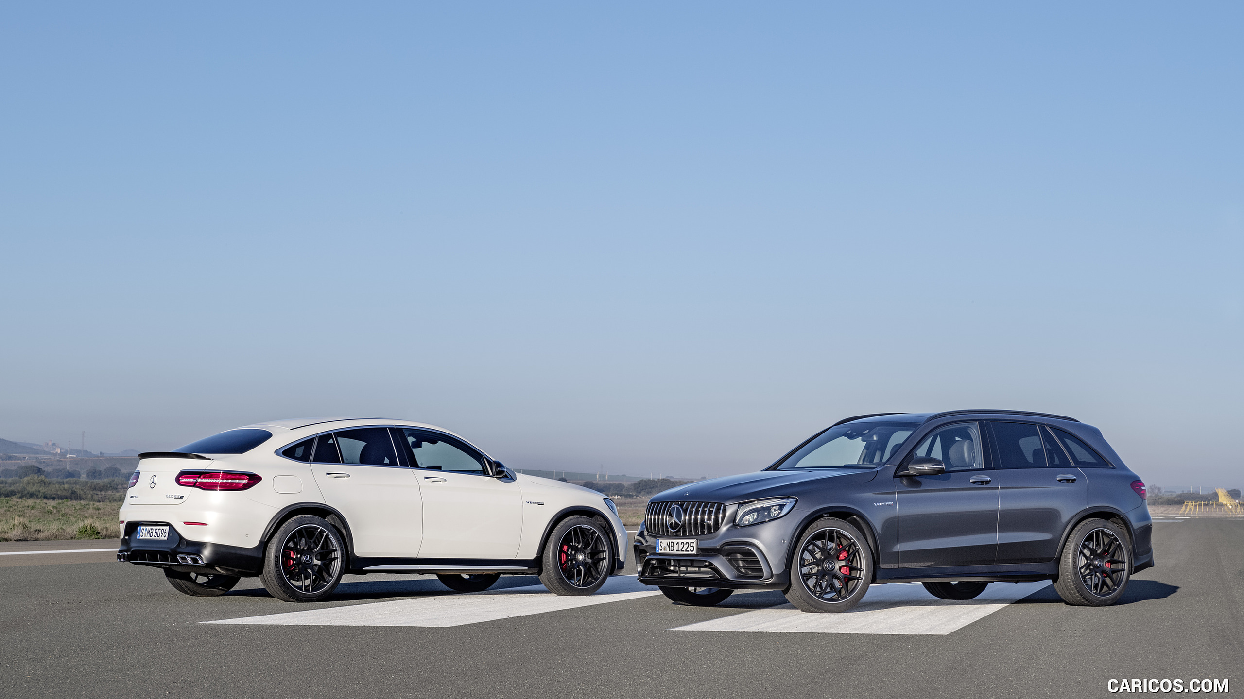 2018 Mercedes-AMG GLC 63 S 4MATIC+ (Color: Selenite Grey) and GLC 63 Coupe, #13 of 115