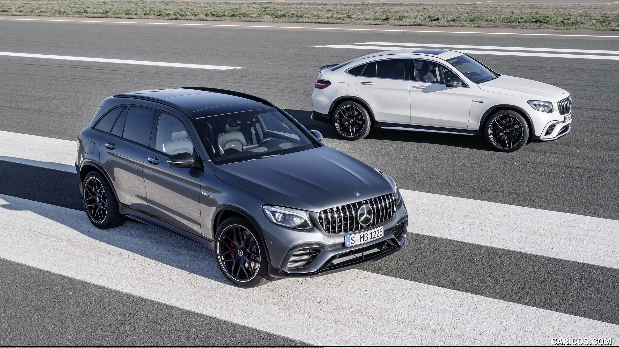 2018 Mercedes-AMG GLC 63 S 4MATIC+ (Color: Selenite Grey) and GLC 63 Coupe, #14 of 115