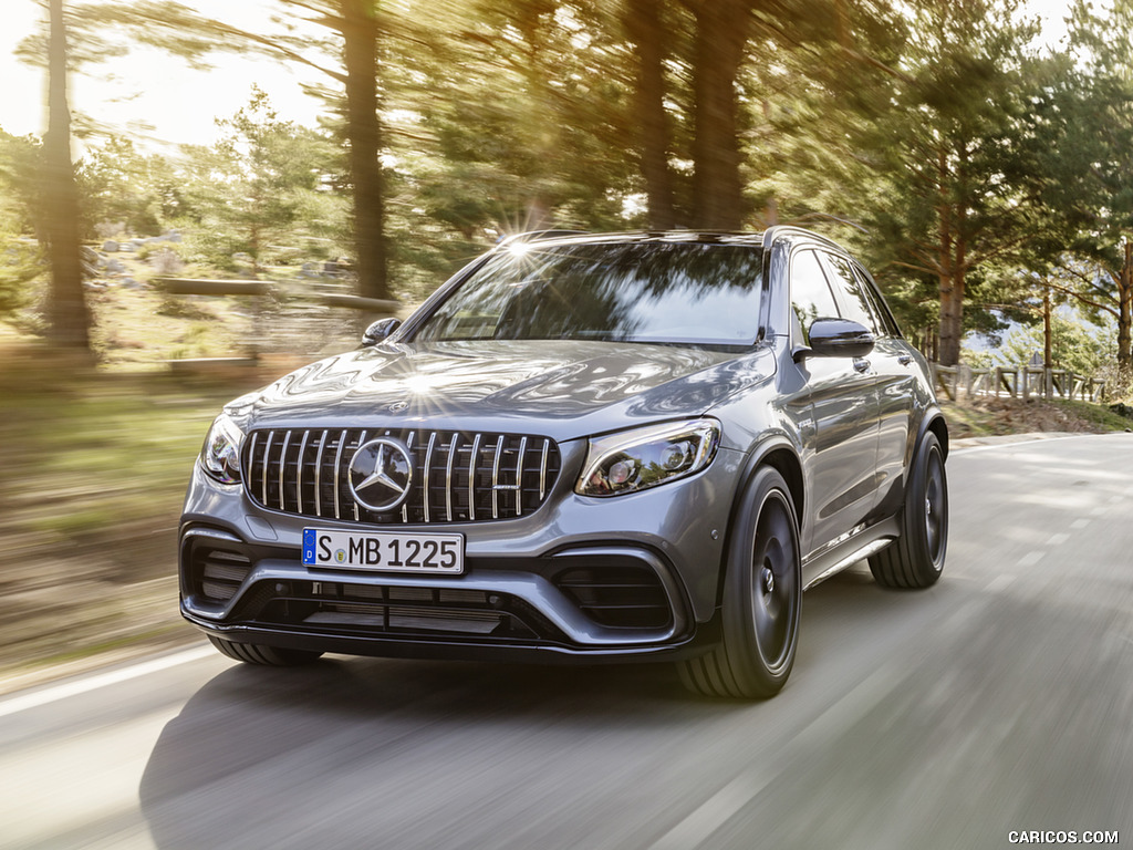 2018 Mercedes-AMG GLC 63 S 4MATIC+ (Color: Selenite Grey) - Front