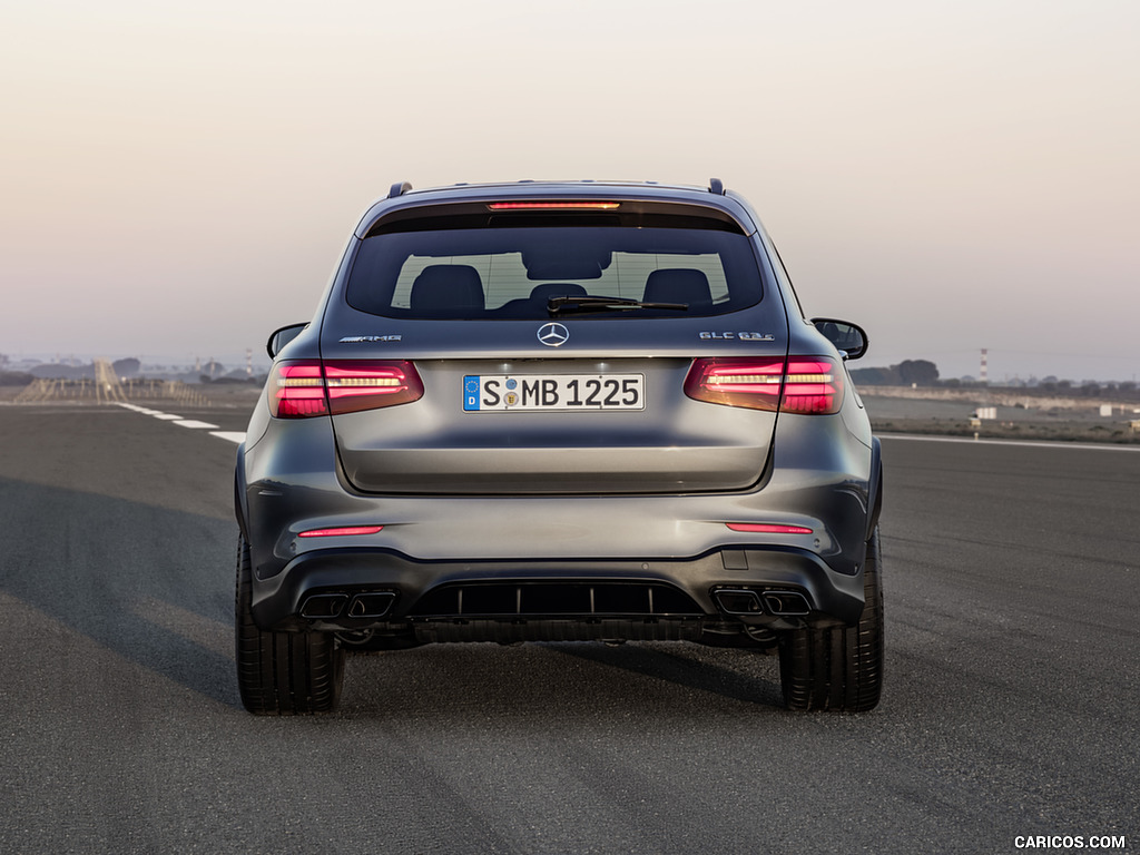 2018 Mercedes-AMG GLC 63 S 4MATIC+ (Color: Selenite Grey) - Rear